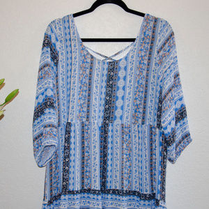 ~UMGEE Blue Summer Dress~